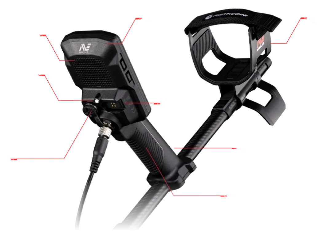 Erzurum Minelab Manticore - Kontrol paneli