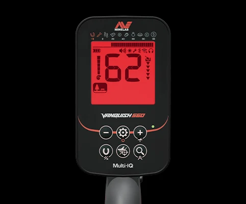 Erzurum Minelab Vanquish 340 - VANQUISH ekran ve saha kontrolü